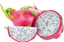 Benefits of a red dragon fruit juice and white